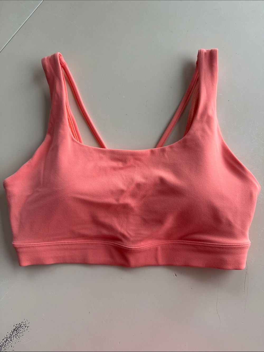 Athleta Coral Pink Sports Bra
